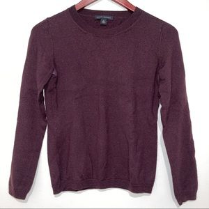 Banana Republic Plum Wool Sweater Small